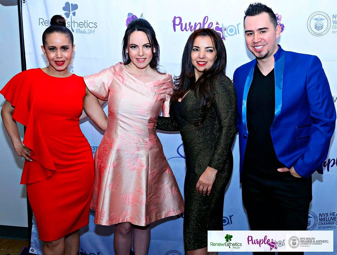 Cenia Paredes, Renata Allendes, Idalis Bailey & Mauricio Vega